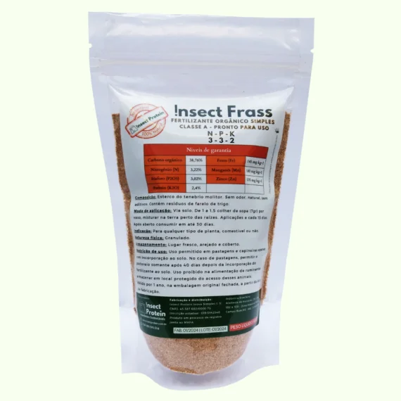 Fertilziante orgânico Simples - Classe A - Insect Frass